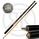 Кий Снукер Ричард 4-х сторонний запил,16 запилов; 2-РС с удлинителем; ясень/черный граб/ятоба(ЯК)