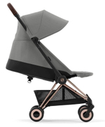 Прогулочная коляска Cybex Coya Mirage Grey с дождевиком и бампером/Rosegold 522005603