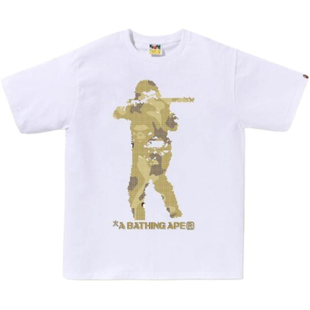A Bathing Ape Bitmap Soldier Tee