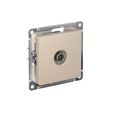 Розетка телевизионная TV AtlasDesign коннектор механизм песочн. SE ATN001293