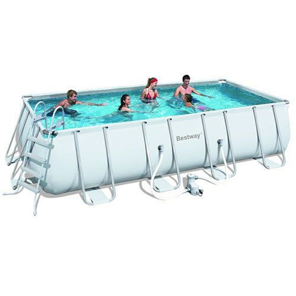 Бассейн Bestway №56466 размер 549 x 274 x 122 см, 14812л, песочн.фил-нас 5678/ч, тент, лестница, диспенсер