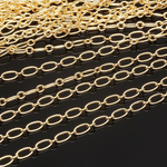 Цепочка (Юж. Корея), позолота, размер звена 6.5*3.2мм и 2.7*3.4 мм, цена за 50 см