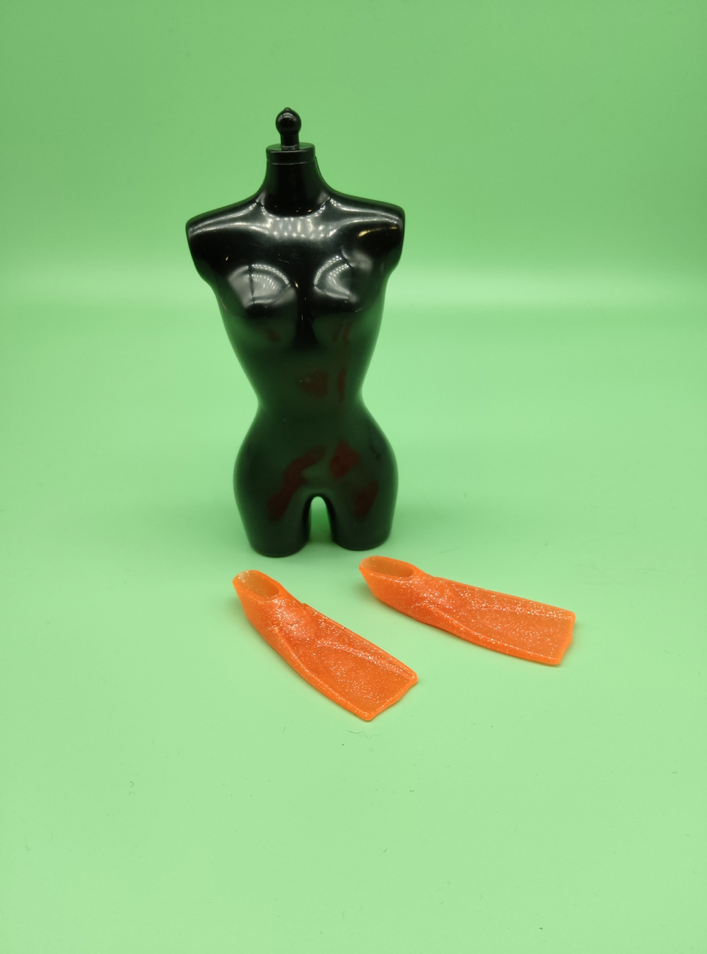 Обувь для куклы Барби винтаж ласты 0621