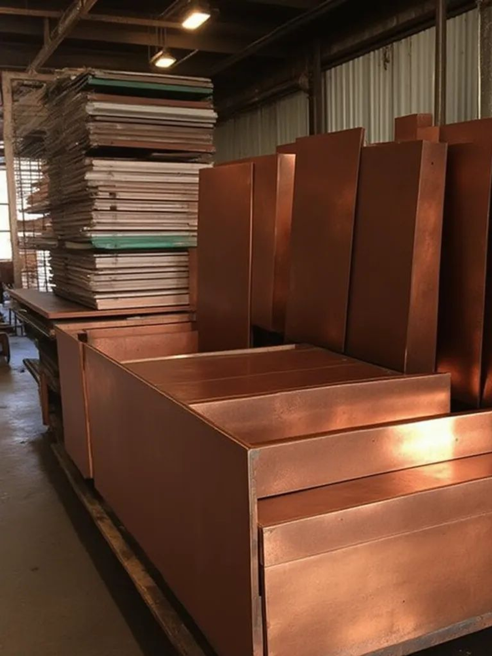 Лист медный плита 32х75х150мм (пластина/заготовка) медь