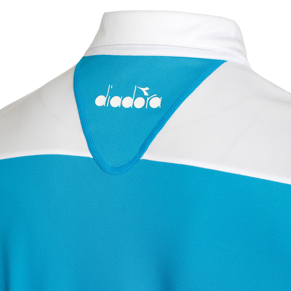 Мужское теннисное поло Diadora Court Polo Men - Blue, White