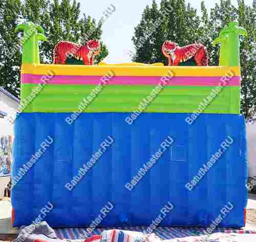 Коммерческий батут "Тигриная страна 2" 9,5*6*5,8 м