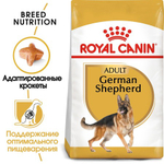 Royal Canin GERMAN SHEPHERD ADULT питание д/ взрослых собак породы немецкая овчарка 11 кг