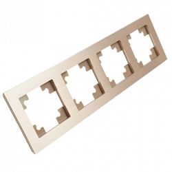 Рамка на 4 поста Stekker Катрин 50022