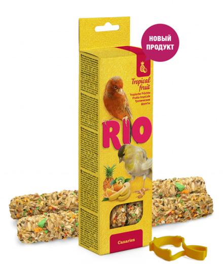 RIO палочки для канареек с тропическими фруктами коробка 2х40 гр