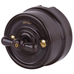 Винты для накладного выключателя 3шт. (золото) Ретро