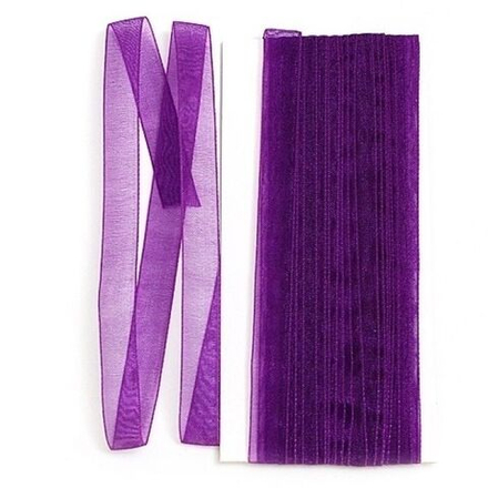 Лента капроновая 10 мм,  цв.114 фиолет.