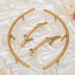 Ручка мебельная Арт Ринг mini левая Амбер