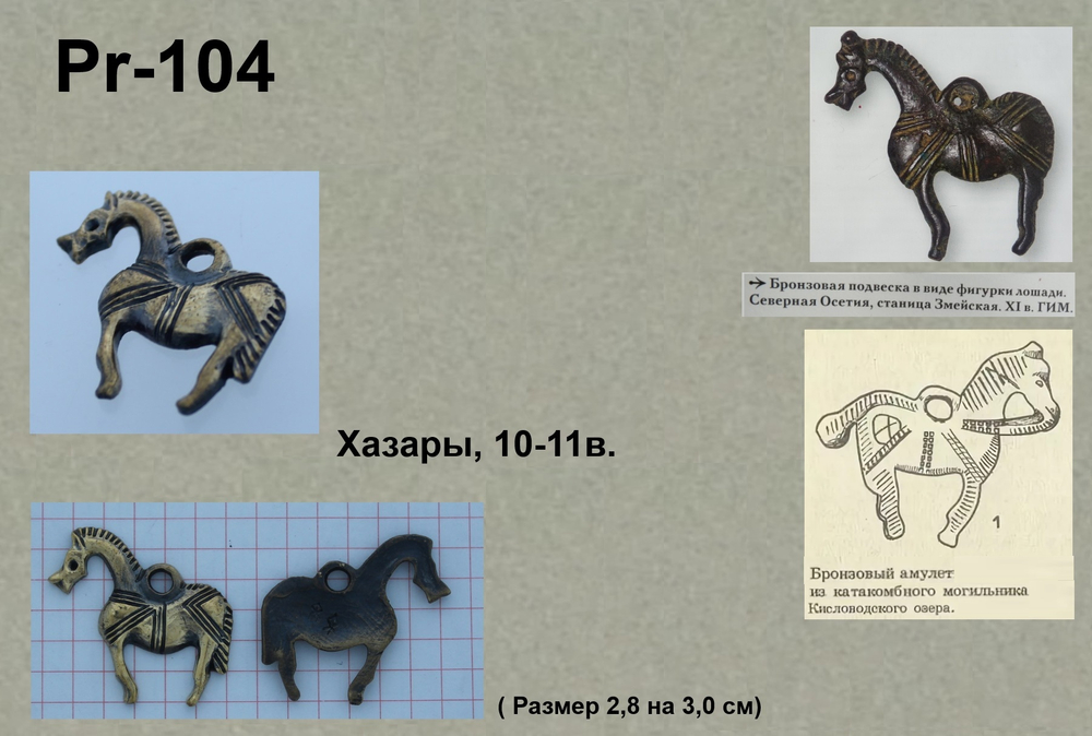 Подвеска. Хазары 9-10 в.