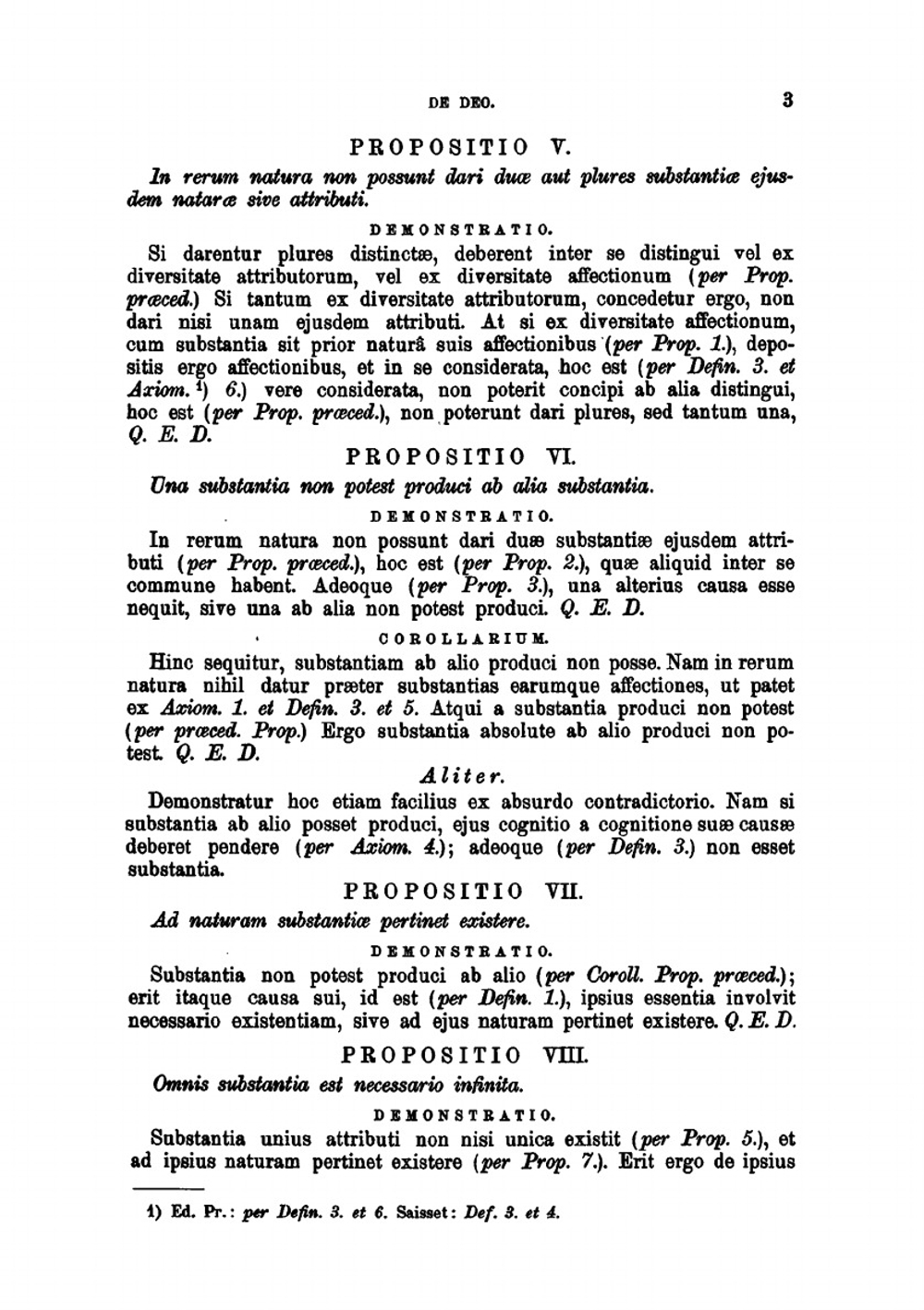 Ethica. Ordine Geometrico Demonstrata | B.d. Spinoza