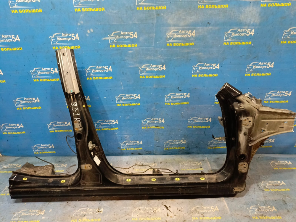 Порог правый (железо) SUBARU LEGACY 2005