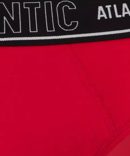 Мужские трусы слипы спорт Atlantic Magic Pocket MP-1569, красные