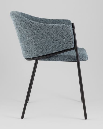 Стул обеденный Sheep шенилл голубой