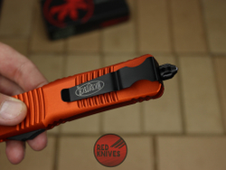 Нож Microtech Troodon D/E Orange BK А+++ 138-10OR