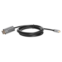 VCOM CU480MCPD-1.8M Кабель-адаптер USB Type-Cm --&gt; DP1.4v (m) 8K@60Hz, PD 100W,1.8m , Alum Shell,VCOM