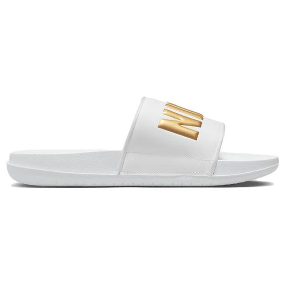 Nike Offcourt Slide 'White Metallic Gold'