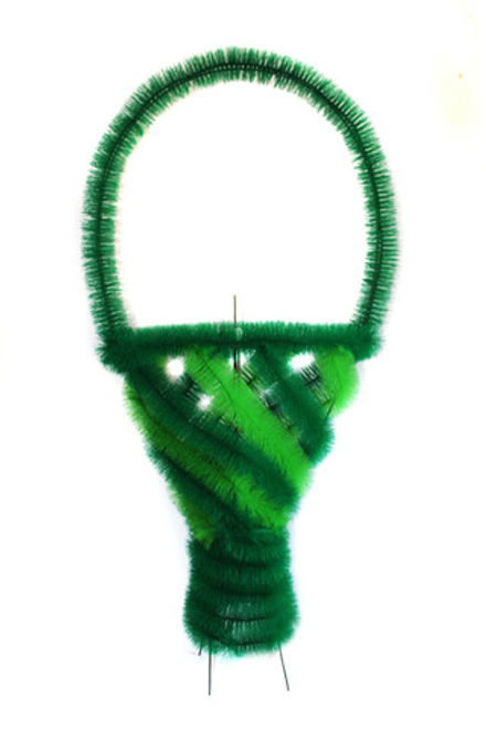 К46 Корзинка витая плоская