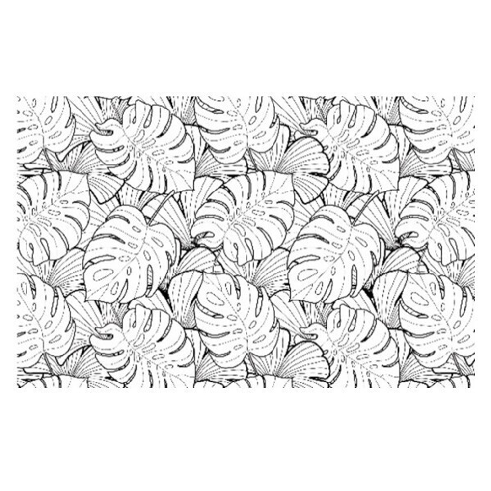 Сервировочная салфетка прямоугольная 26х41 см прозрачная Бланка