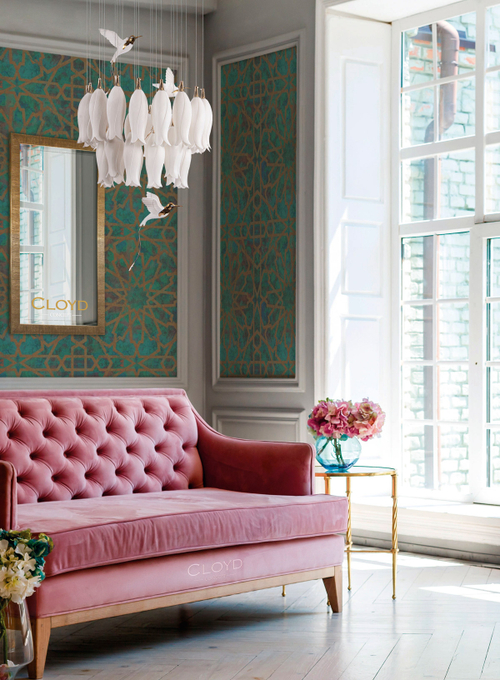 Люстра Cloyd ARGANA C30 / Ø60 см - керамика - E14 - белый (арт.11236)