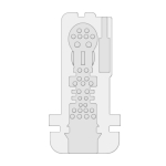 Интерактивный мастурбатор Misty с вакуумом, вибрацией и сжатием (Цвет: серый)