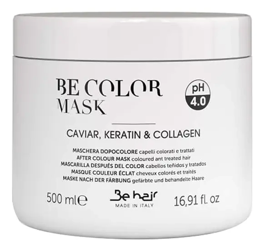 Be Hair Маска фиксатор цвета для окрашенных волос Be Color After Color Mask ,500 мл
