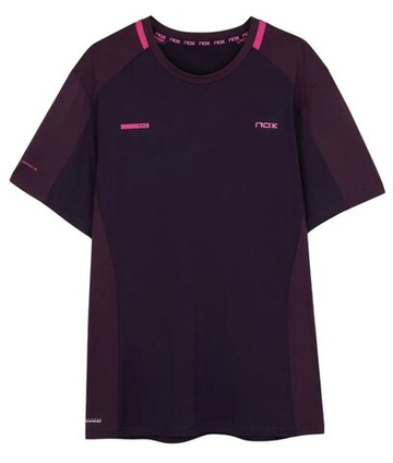 Мужская теннисная футболка NOX Pro - blckberry