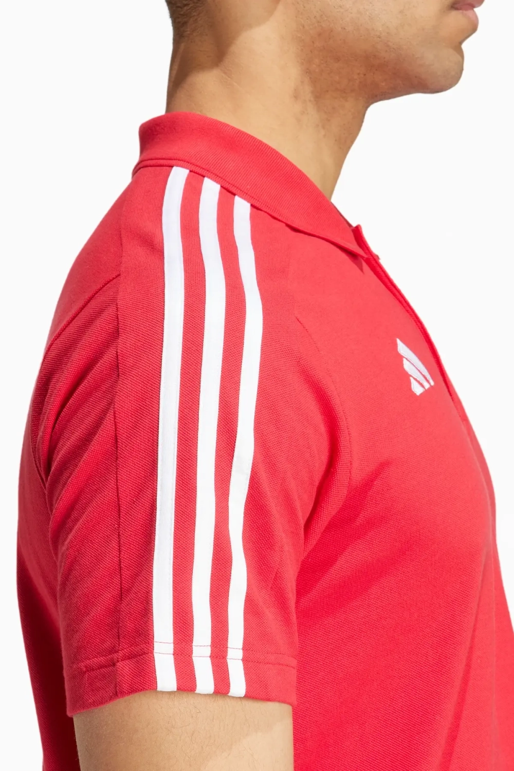 Футболка adidas Manchester United 24/25 DNA Polo - красный
