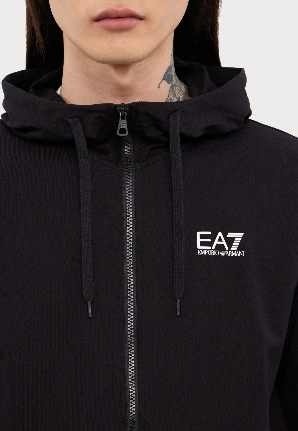 EA7 Emporio Armani UNISEX - Толстовка на молнии - Чёрный