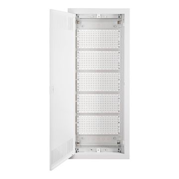 Щит встраиваемый мультимедийный 60 (5 пласт.м.п.) с металлической дверцей Schrack Technik BK085705-K(M)