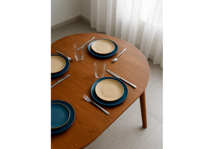 Стол деревянный Woodville Турин 80 (160) х 80 миланский орех