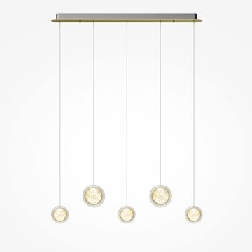 Подвесной светодиодный светильник 33W 3000K MOD361PL-L33BS3K латунь Pharao Modern Maytoni