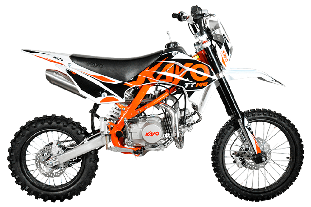 Питбайк KAYO BASIC TT140 17/14 KRZ (механ. сцепл., кикстартер 2022 г.)