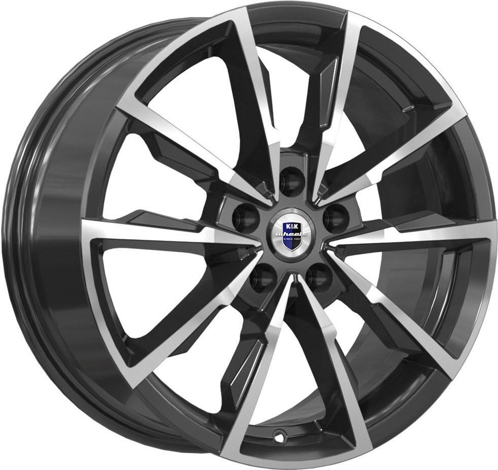 K&amp;K Меренге 7.5x17 5x100 ET 38 Dia 67.1 (BFP)