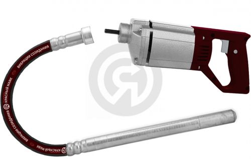 Портативный вибратор КРАСНЫЙ МАЯК 35/2 - [0,8 кВт / 35 мм / 1 м / 220V]
