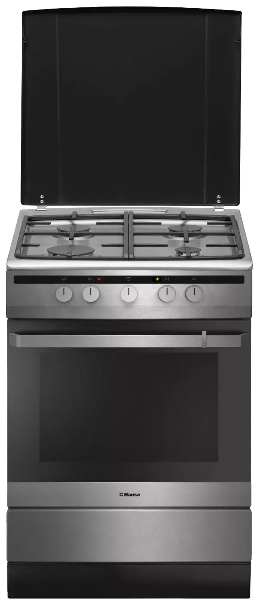 Комбинированная плита Hansa FCMX68022 нержавеющая сталь
