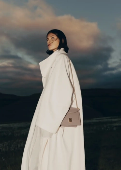 POLENE СУМКА NUMERO SEPT MINI, ТЕМНО-СЕРЫЙ