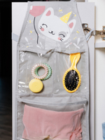 Набор для детского сада: кармашек, коврик, мешок. Котик