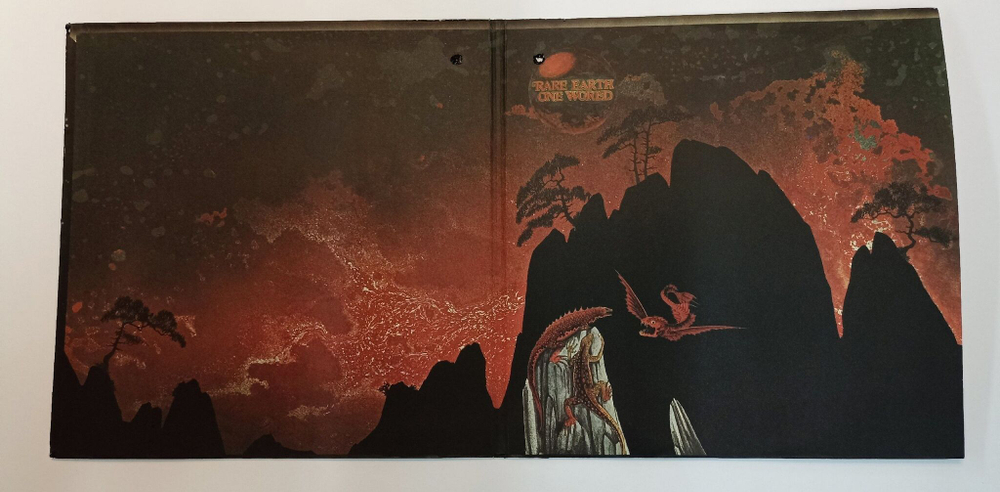 Винтажная виниловая пластинка LP Rare Earth One World (USA 1971)
