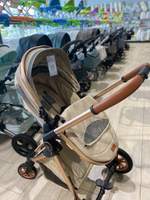 Коляска-трансформер 2в1 V9 Бежевый текстиль