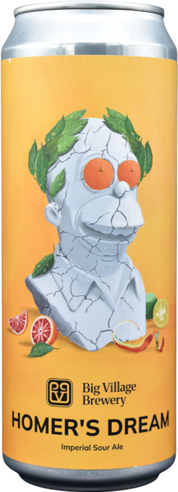 Пиво Биг Вилладж Хомерс Дрим / Big Village Homer's Dream 0.45 - банка