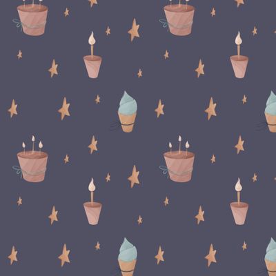 Акварельный День Рождения