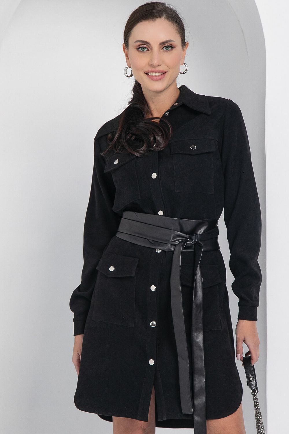 Платье Виола (черное) П12262-44 LT Collection