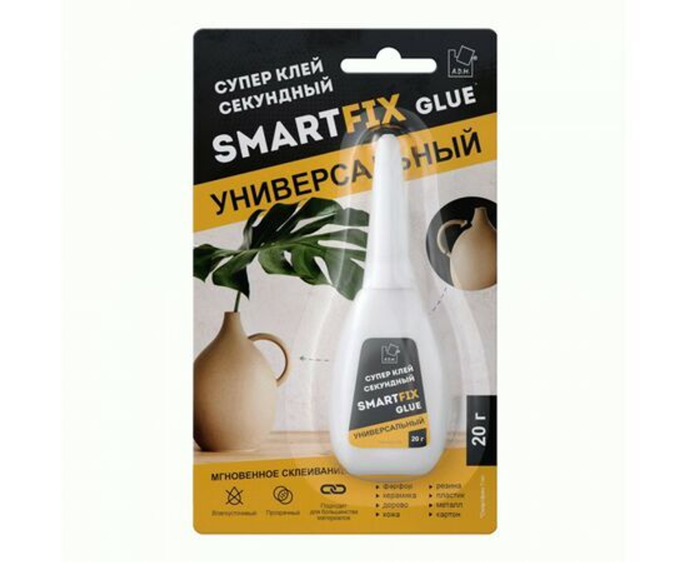 Супер-Клей Универсальный Контакт 20г, BL1, шоу-бокс, арт. КМ 120 - Б20