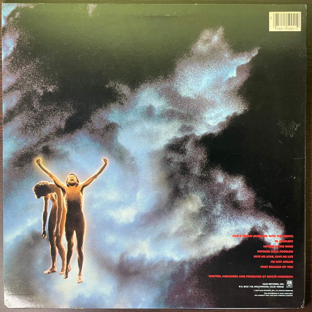 Roger Hodgson ‎– In The Eye Of The Storm (США 1984г.)