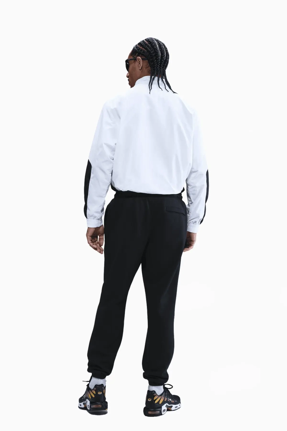 Штаны Nike Cuffed Brushed Fleece - черный