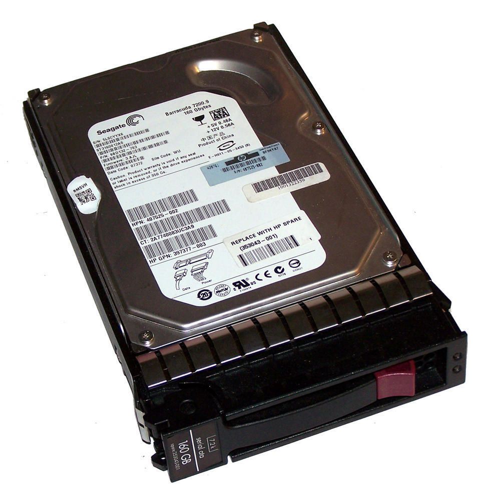Жесткий диск HP SATA 160Gb 7.2K 397377-018